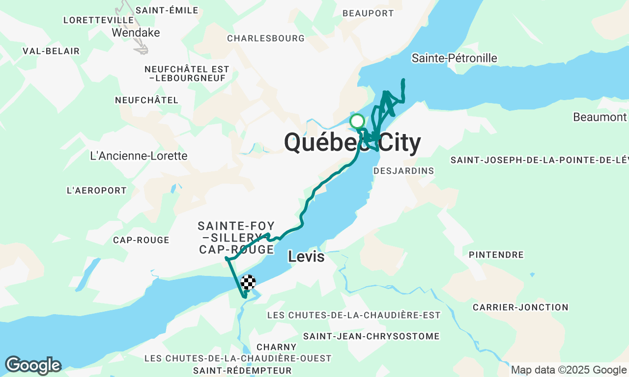 Voyage map