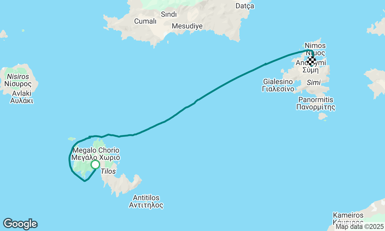 Ormos Eristos to Symi