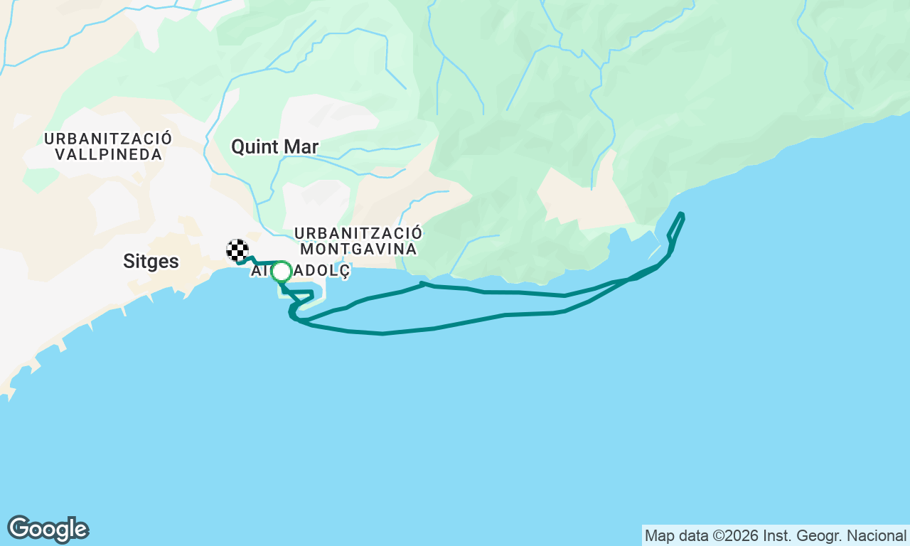 Voyage map