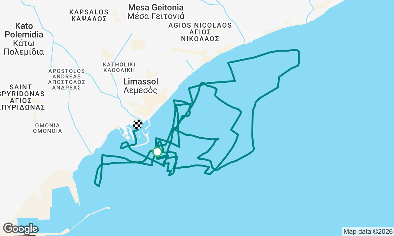 Voyage map