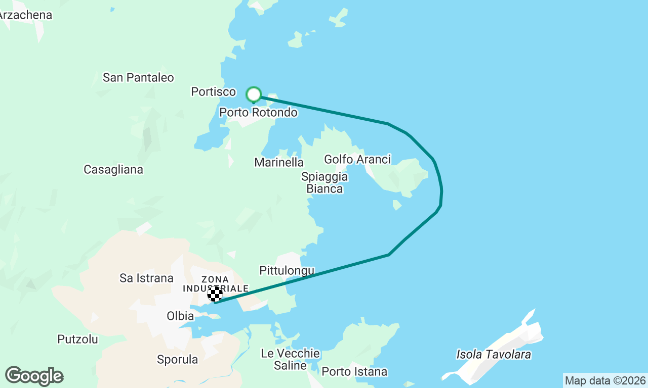 Voyage map