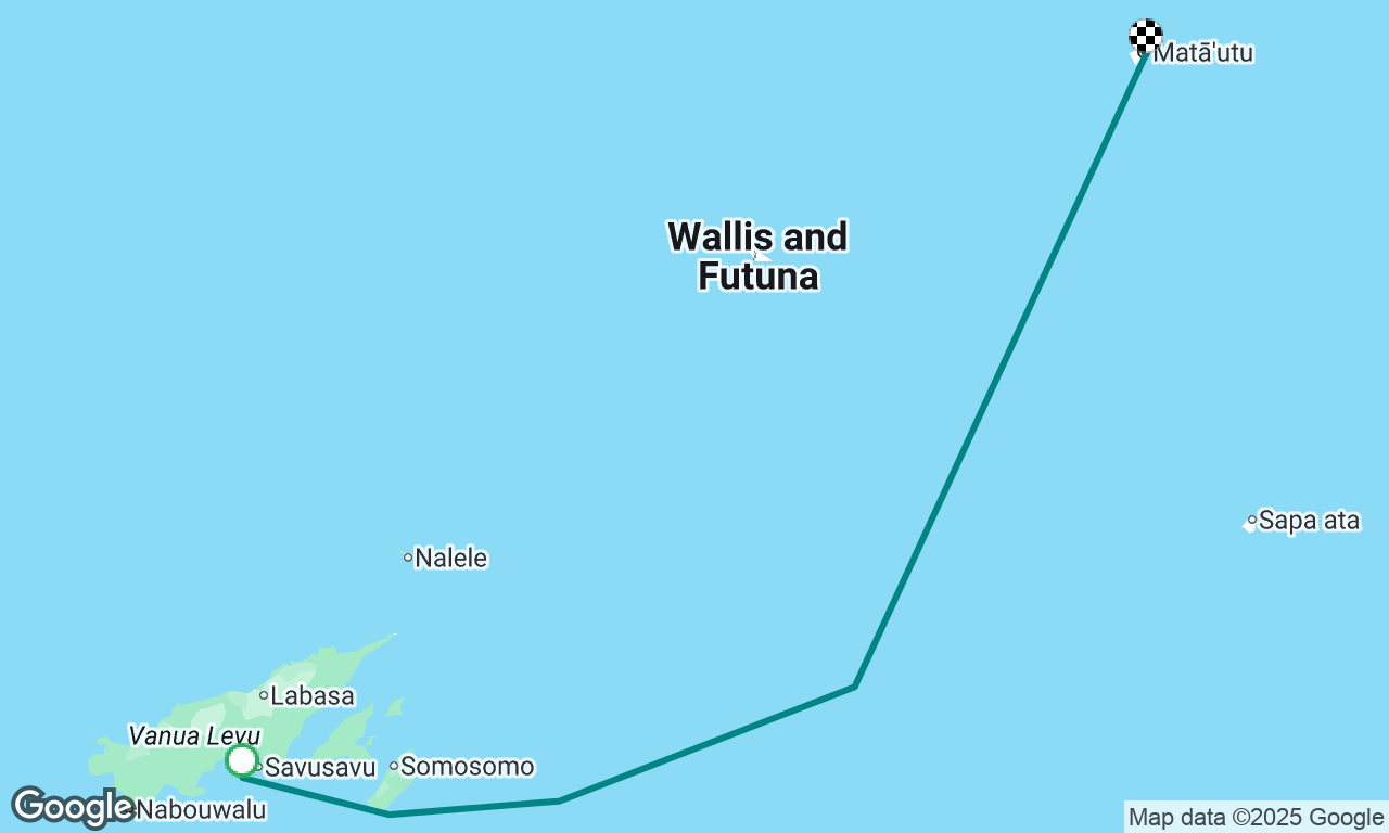 Savusavu to Wallis 