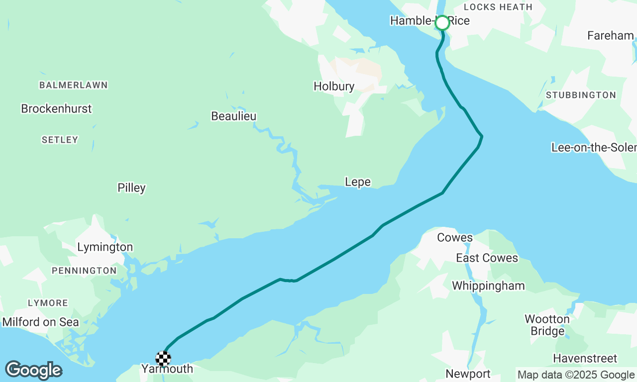 Hamble to Yarmouth