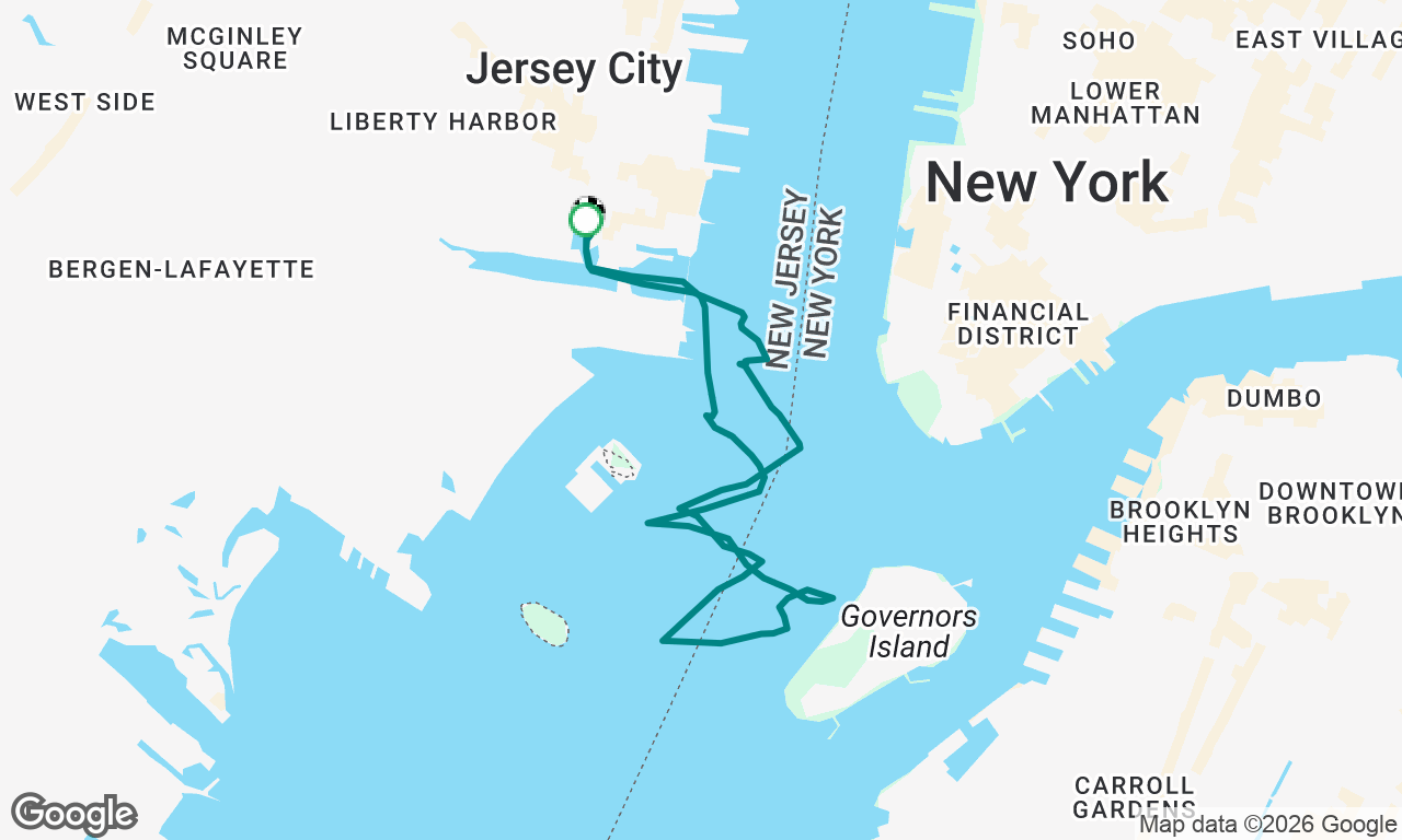 Voyage map