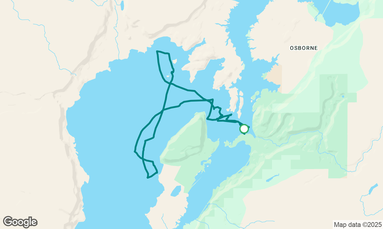 wind in every direction...