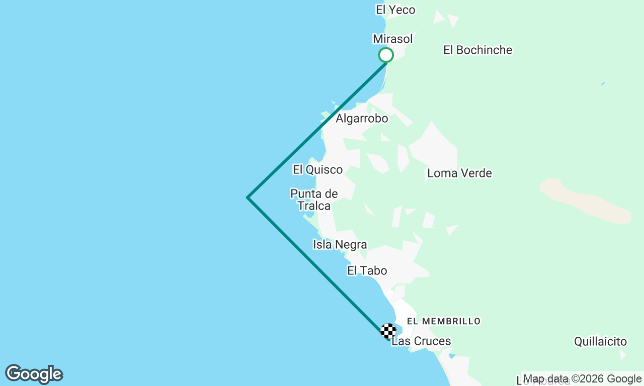 Voyage map