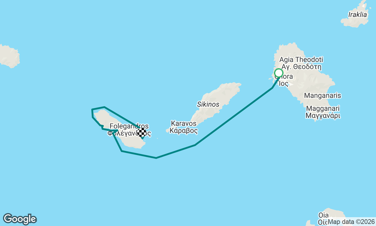 Ios to Folegandros