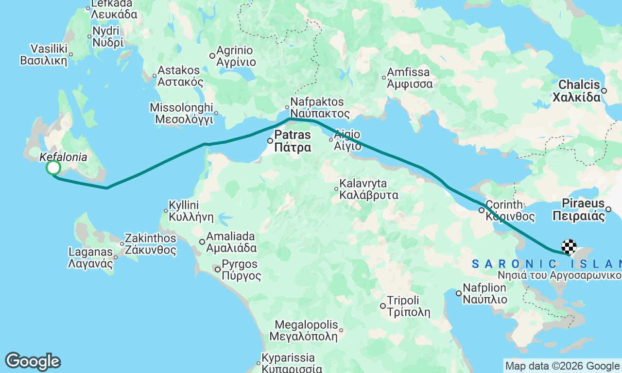 Voyage map