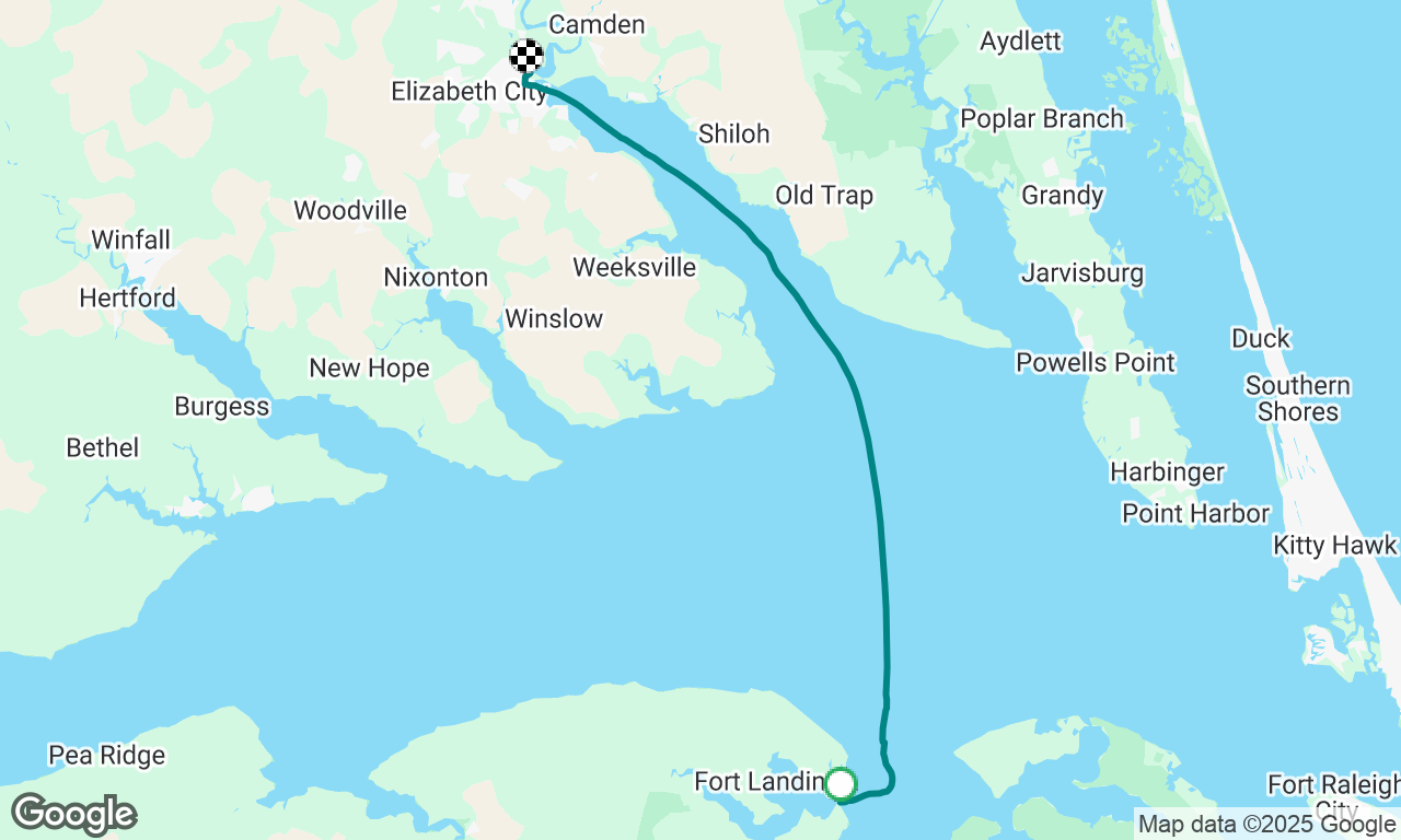 Day four of Oriental to New London Conn 