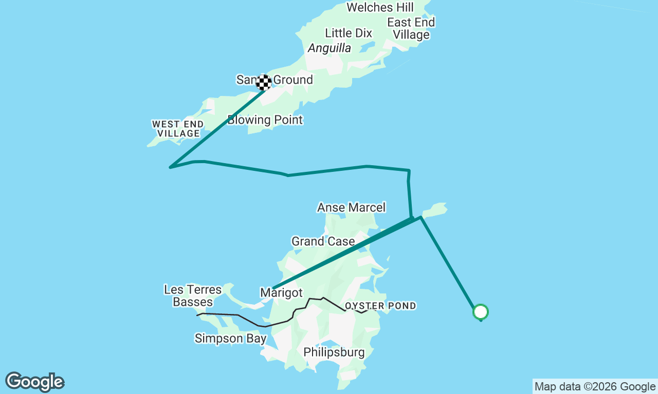 Voyage map
