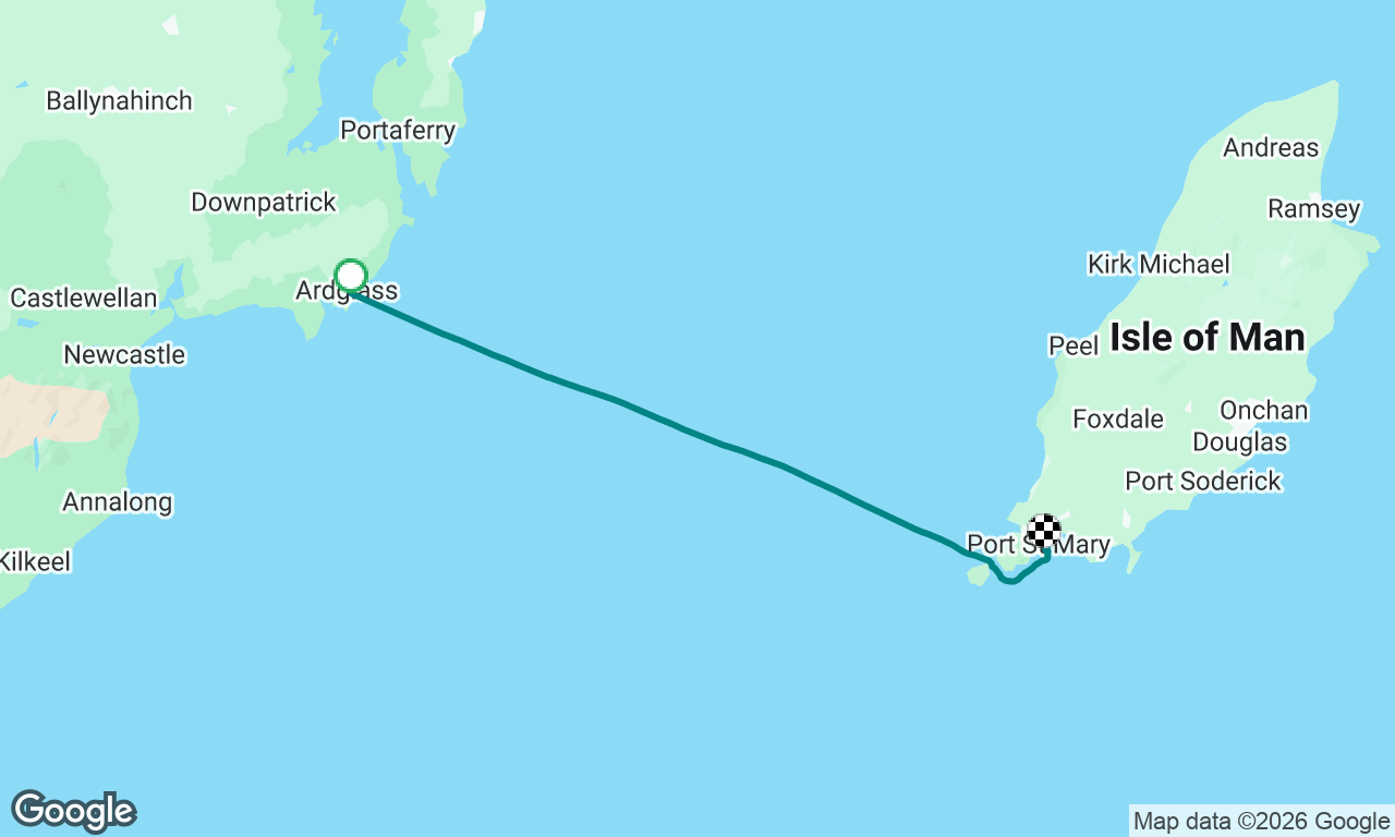 Ardglass to Port St Mary (IOM) 