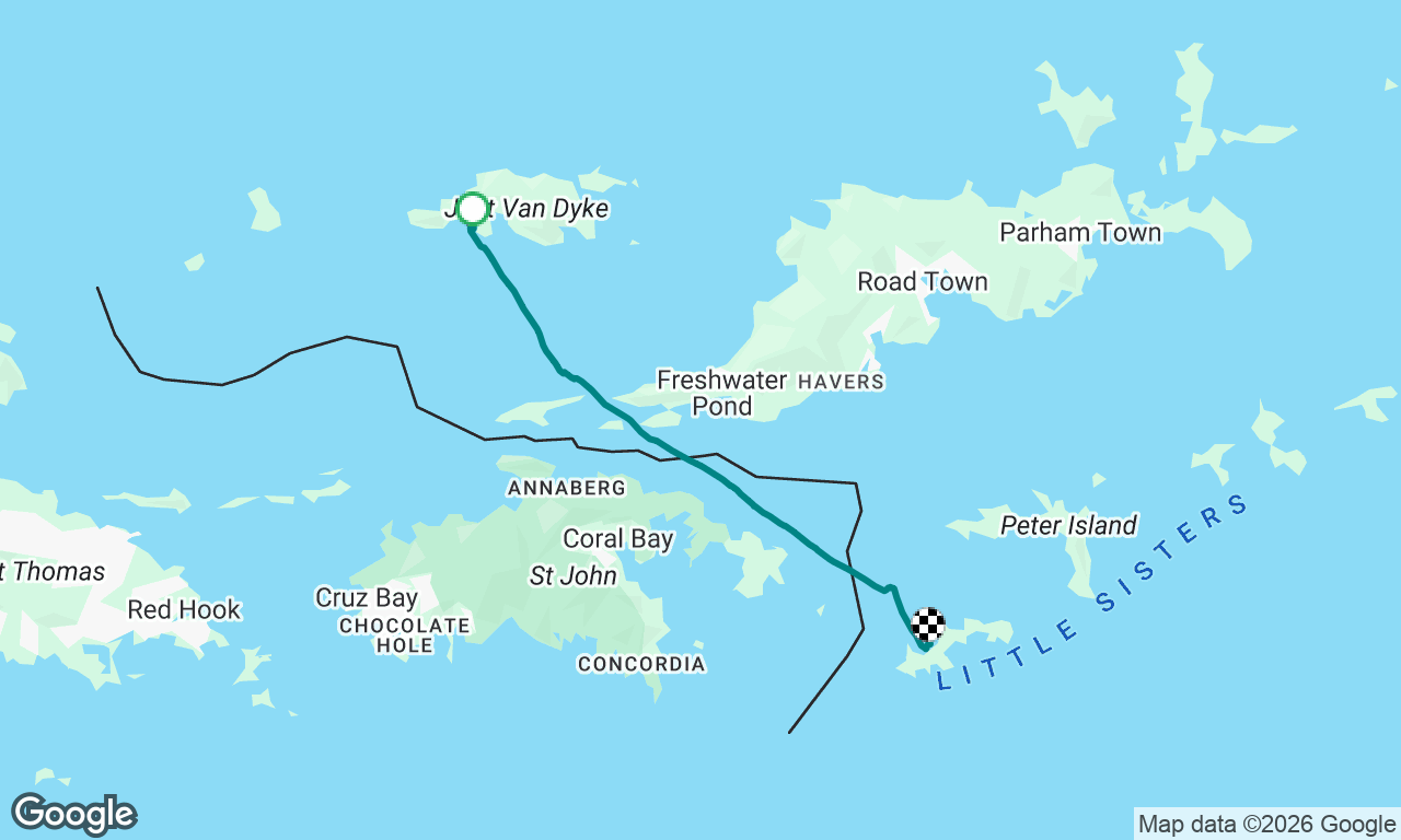 Voyage map