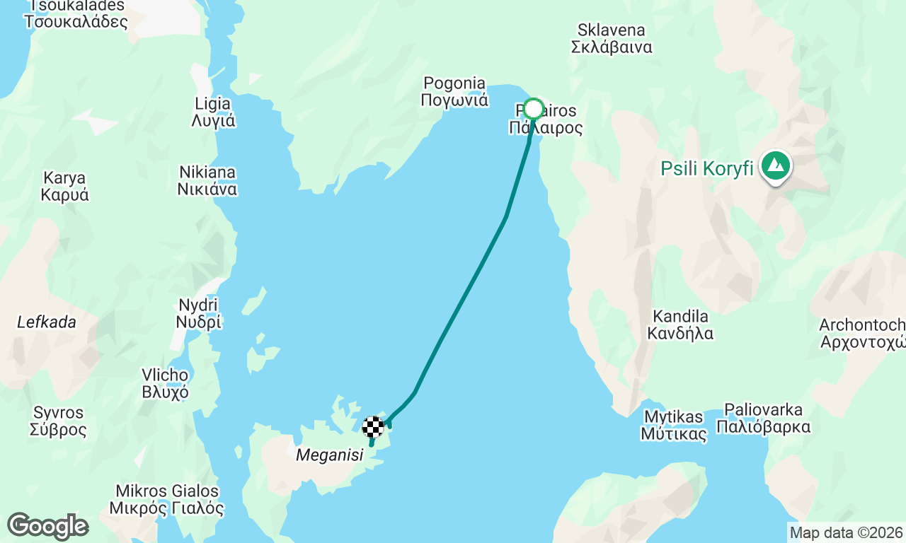 Voyage map