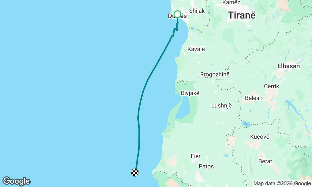 Voyage map