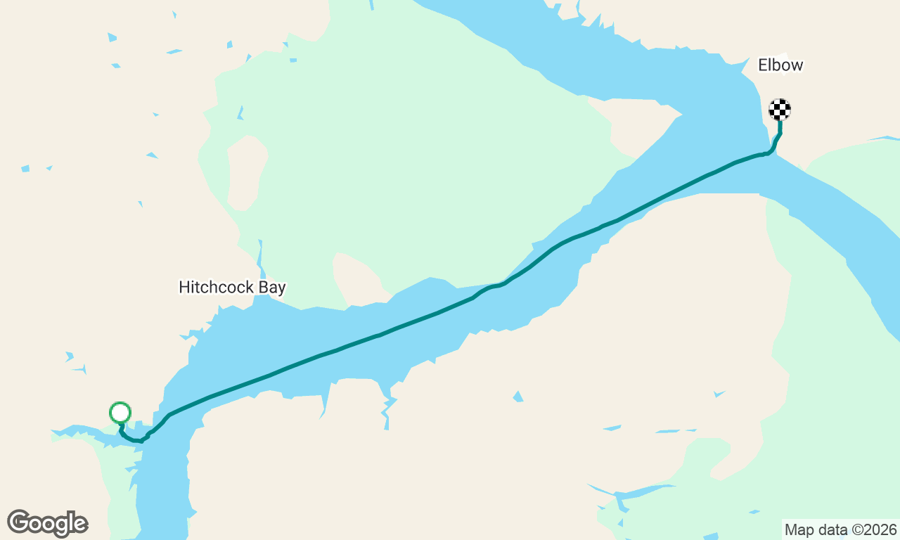 Back from Maskepetoon Bay