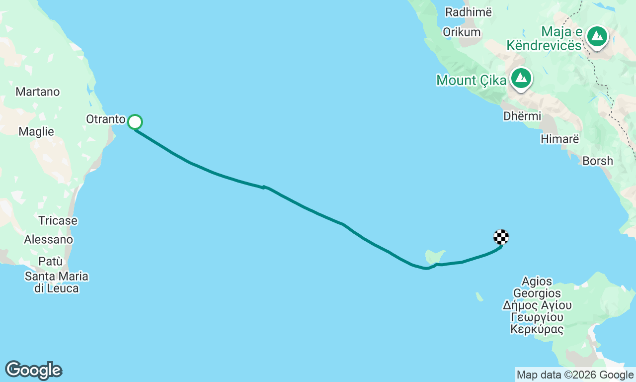 Voyage map