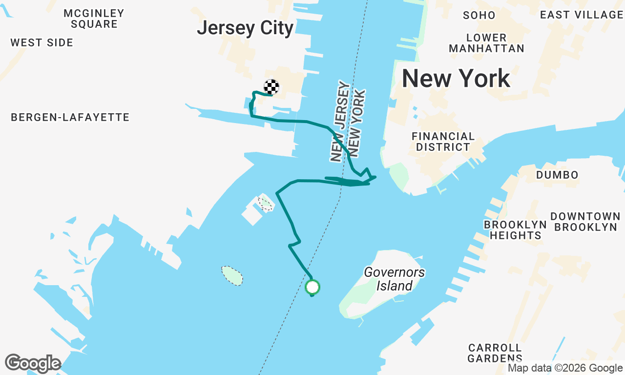 Voyage map