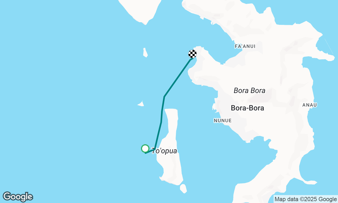 Baie Tehou vers BBYC