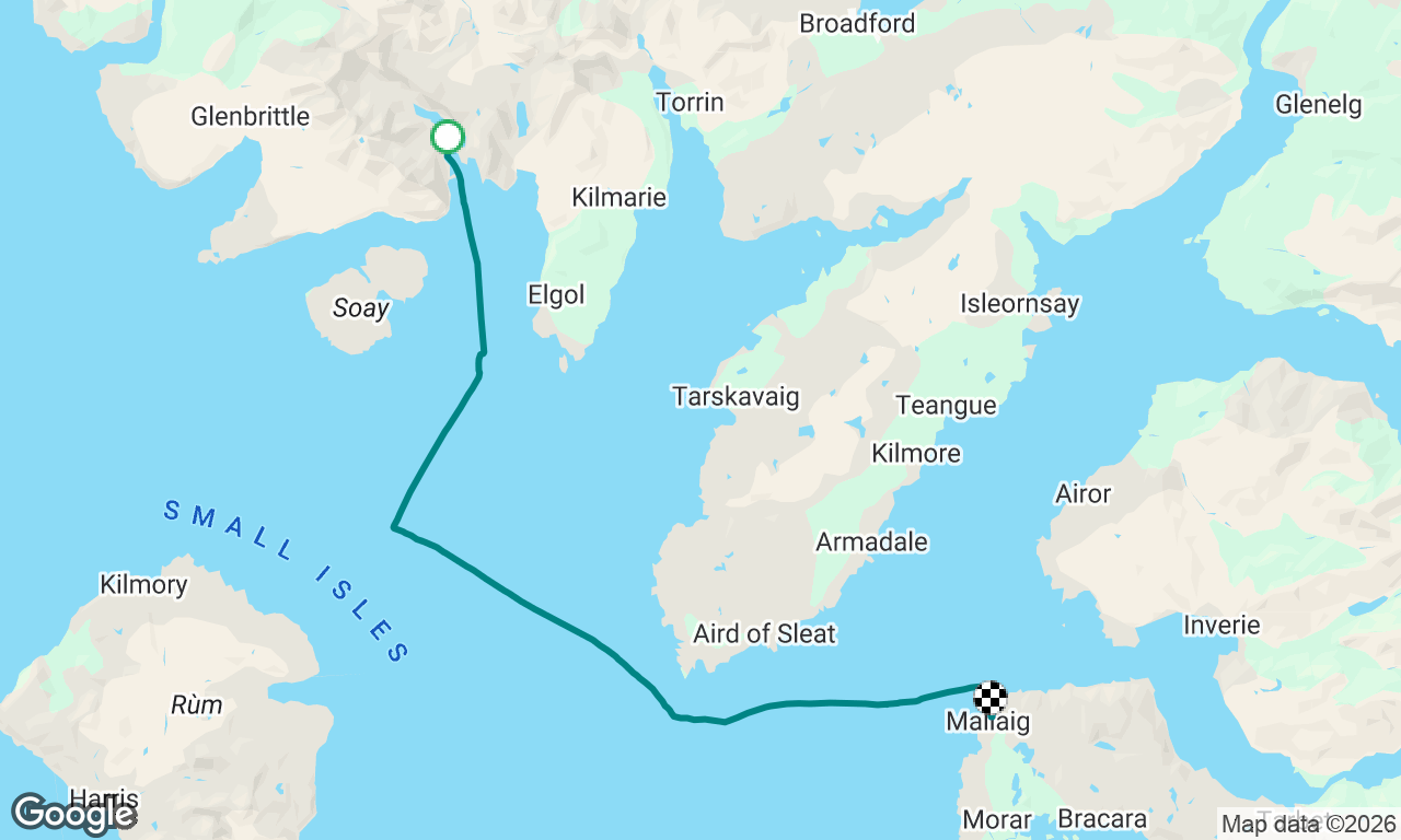 Voyage map