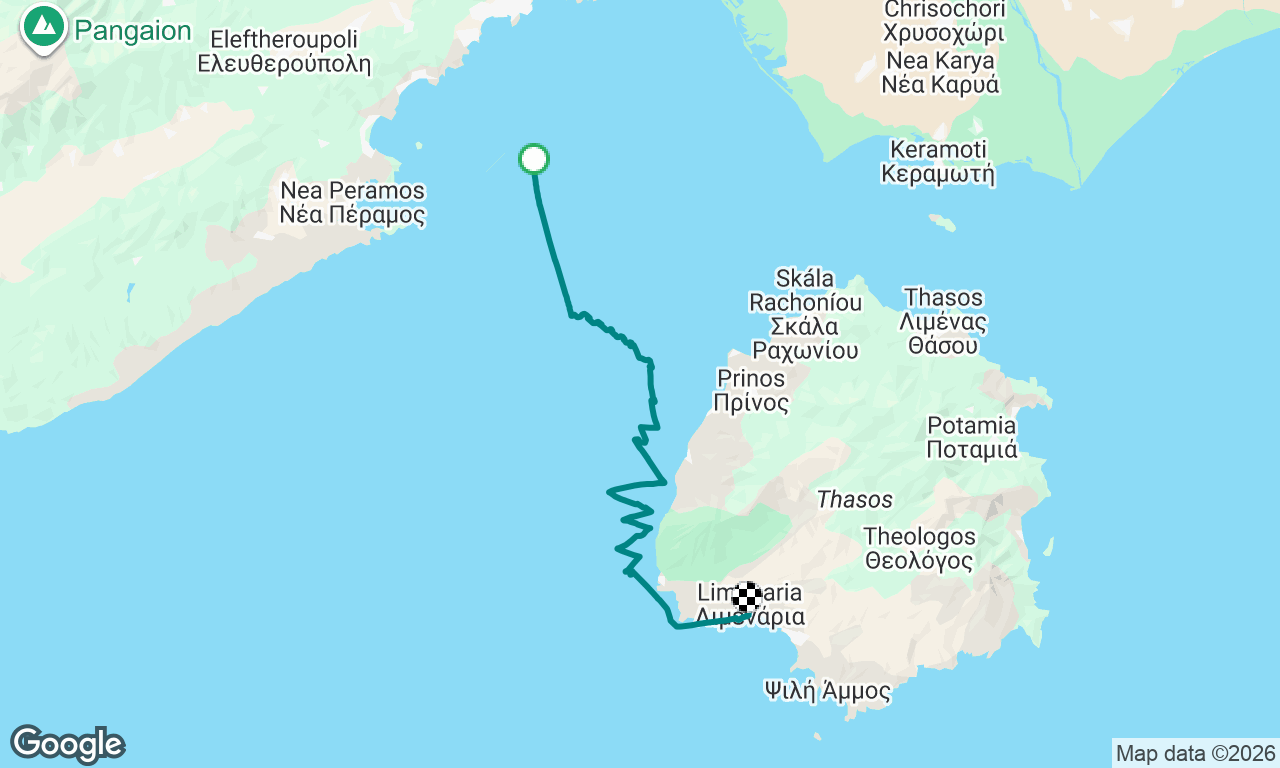Voyage map