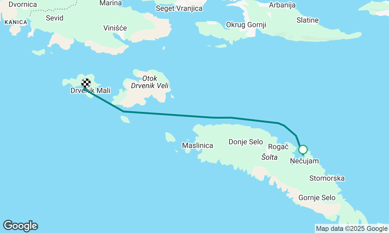 Voyage map
