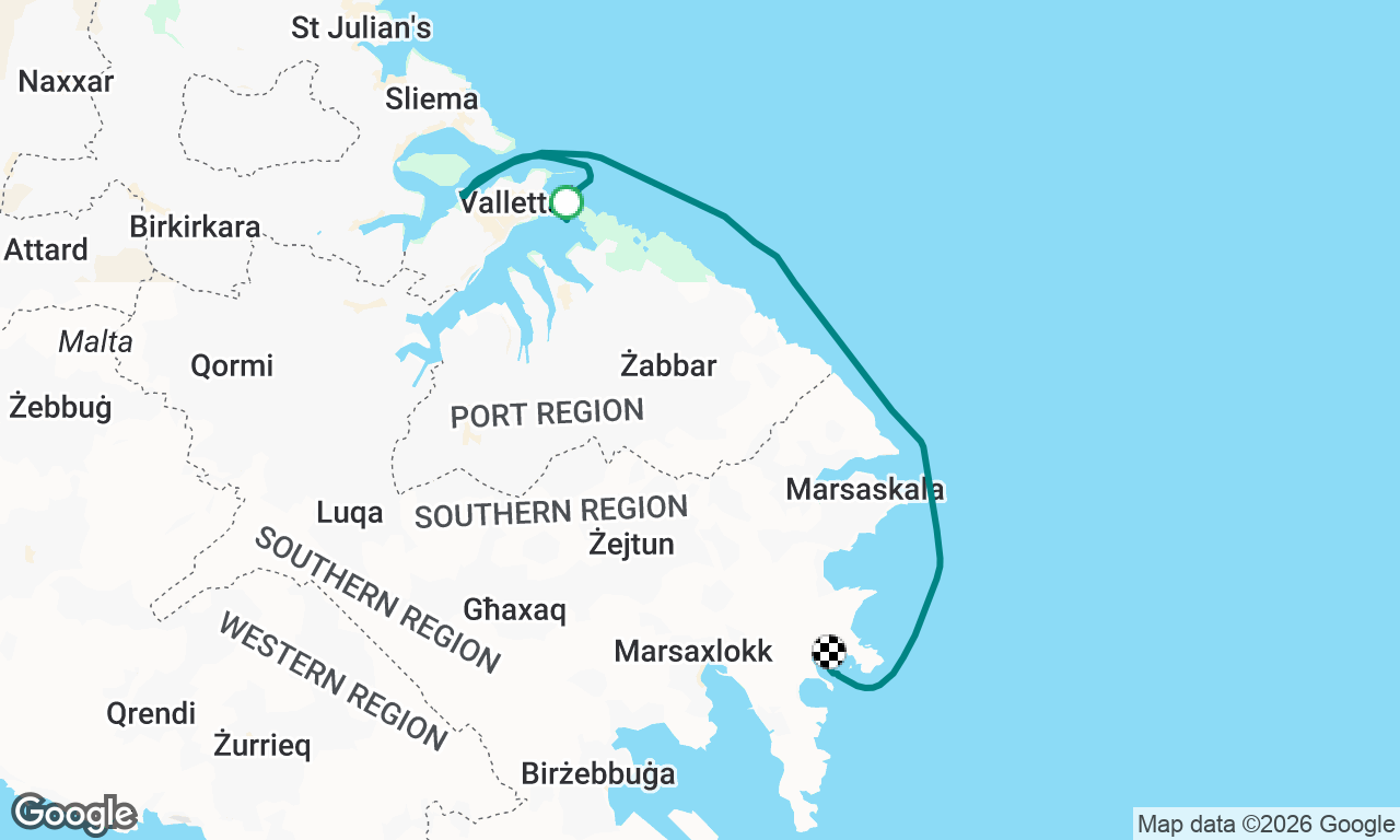 Voyage map