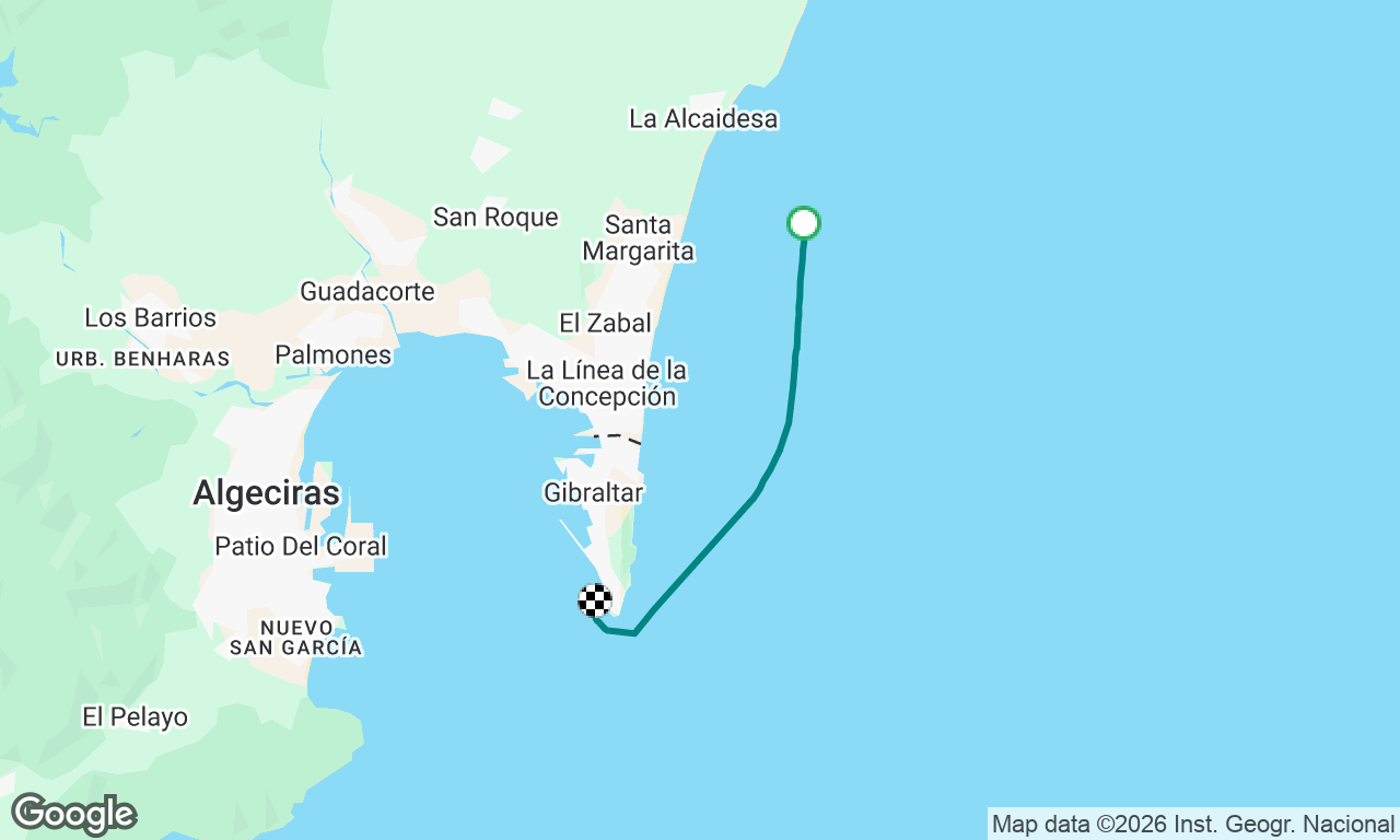 Voyage map