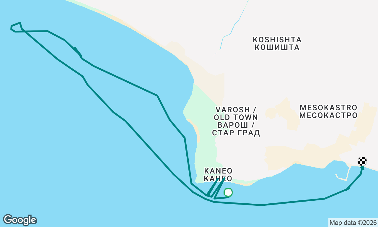 Voyage map
