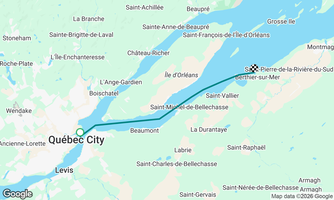 Voyage map