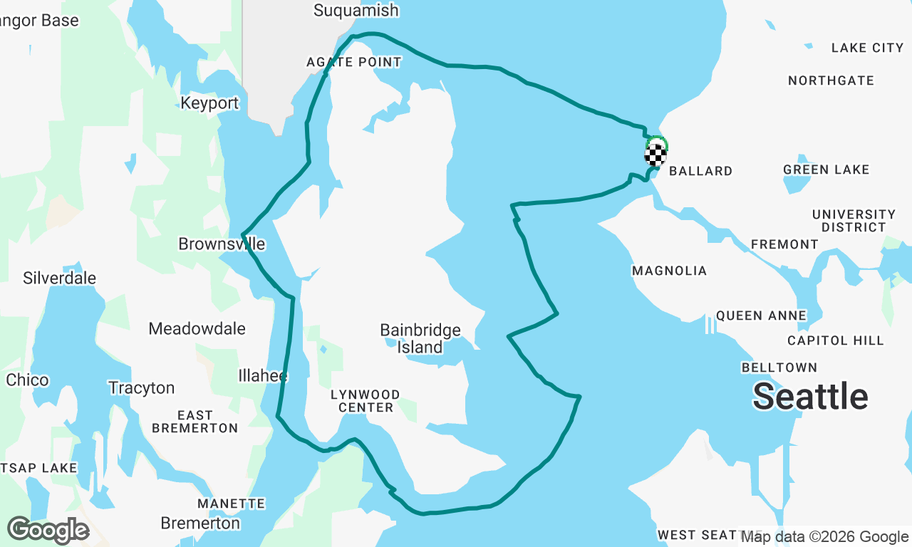 Voyage map