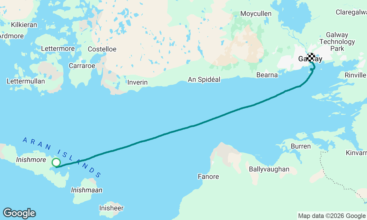 West of Ireland 2026 Inishmore to Galway 