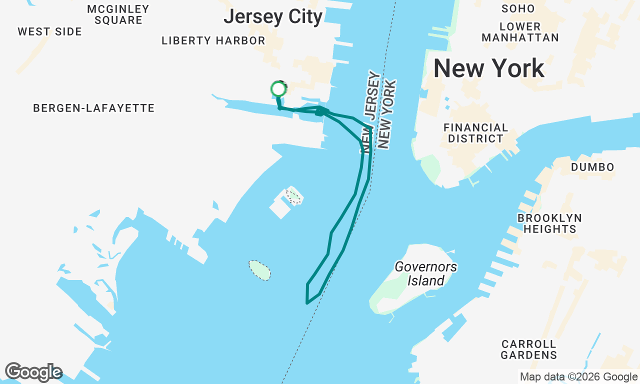 Voyage map