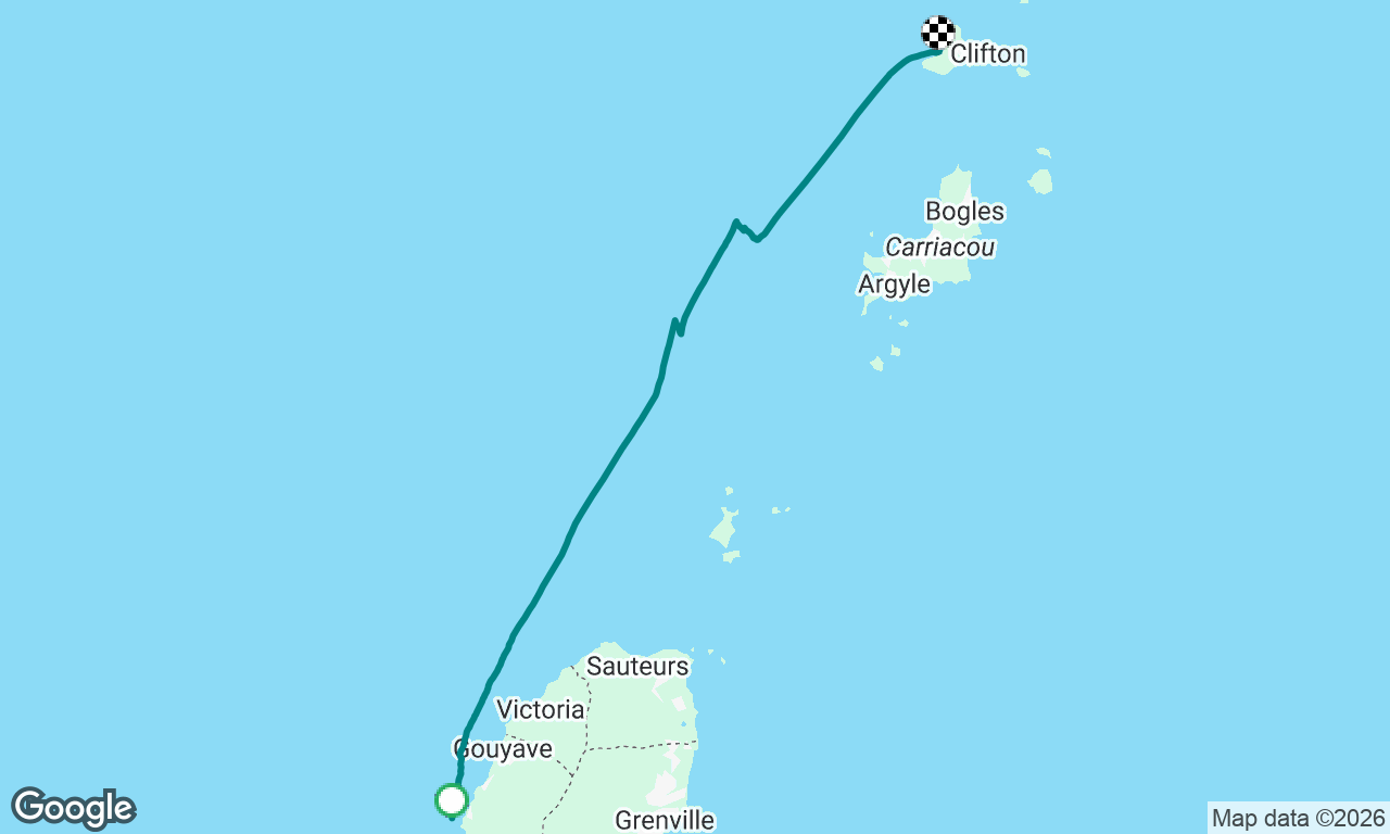 St George Grenada to Chatham Bay SVG