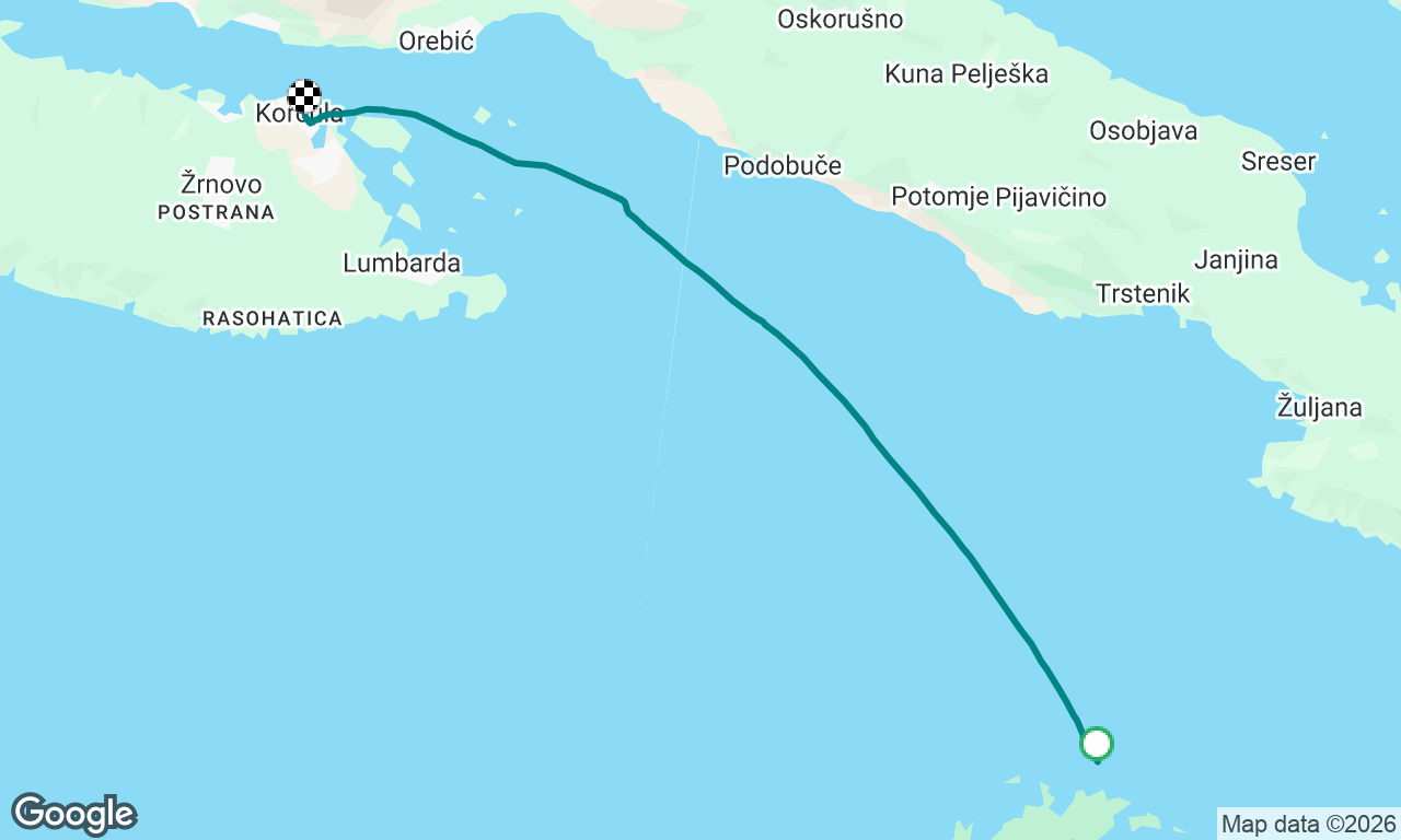 Voyage map