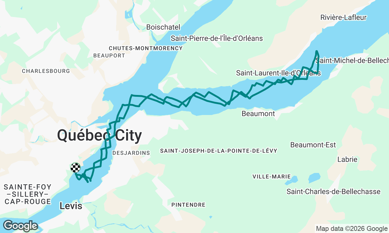 Voyage map