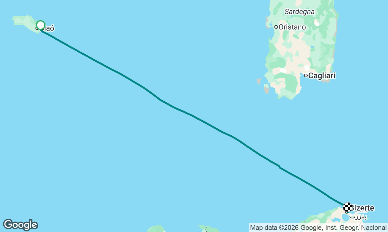 Valencia to Tunis Leg III.