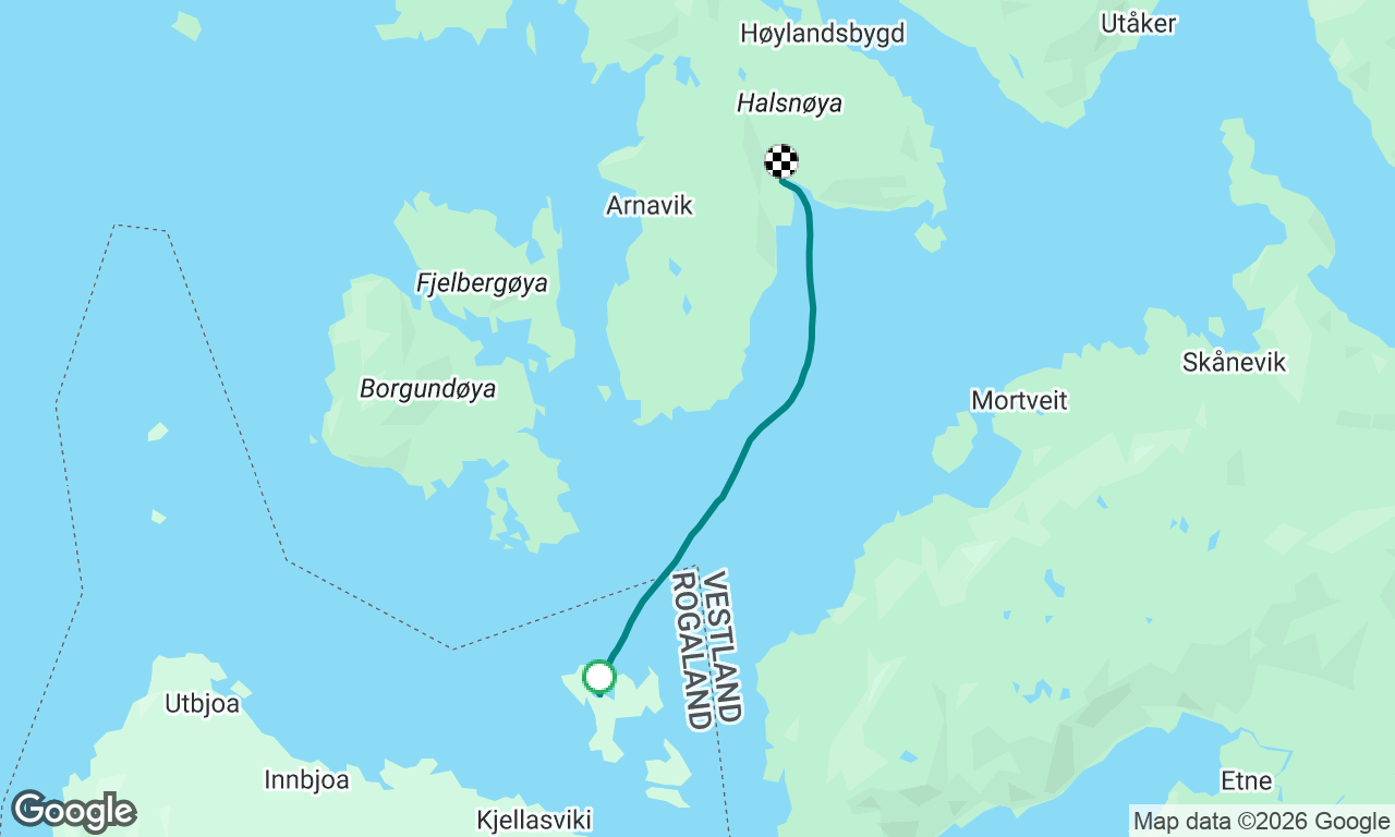 Voyage map