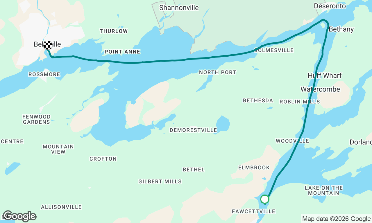 Voyage map
