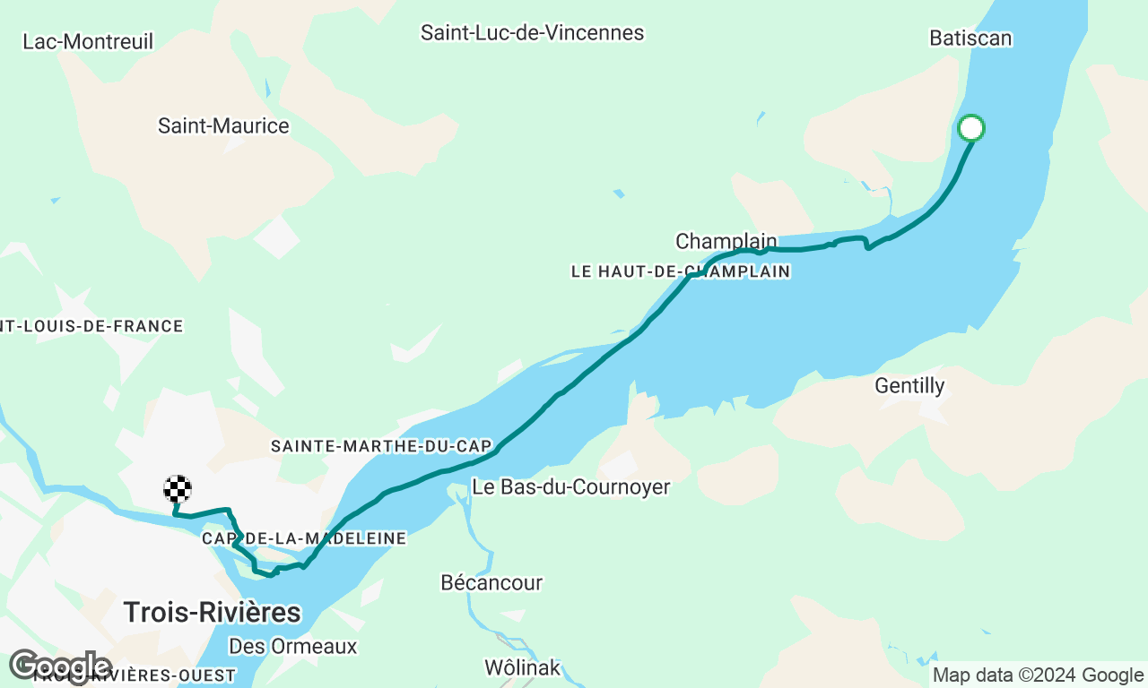 Portneuf vers Trois Rivières