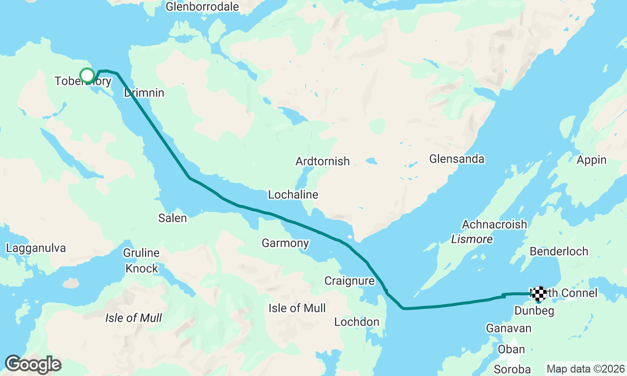 Voyage map