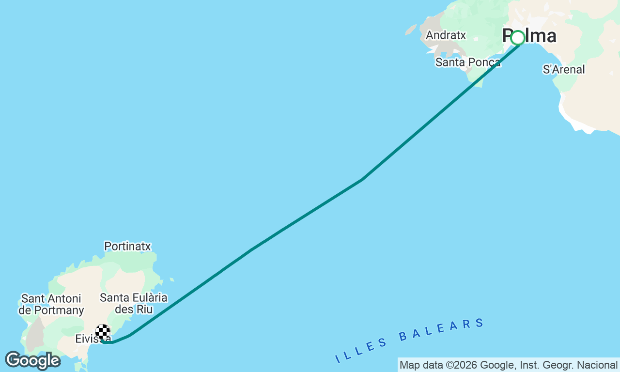 Voyage map