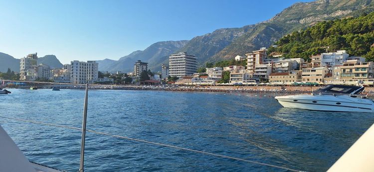 Voyage photo from Budva to Sutomore. (Last night Montenegro)
