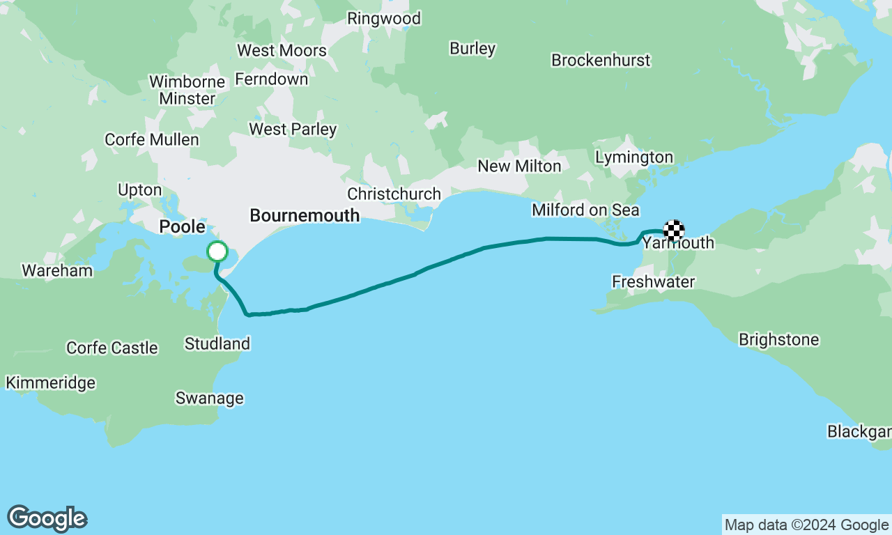 SVW Brownsea Island to Yarmouth