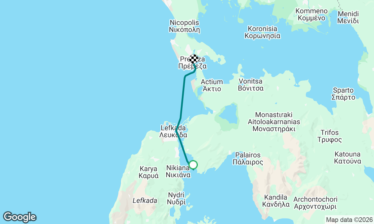 Voyage map