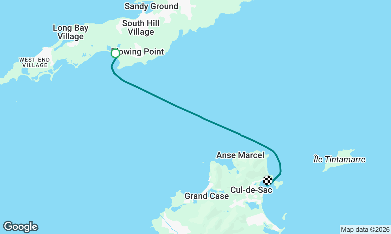 Voyage map