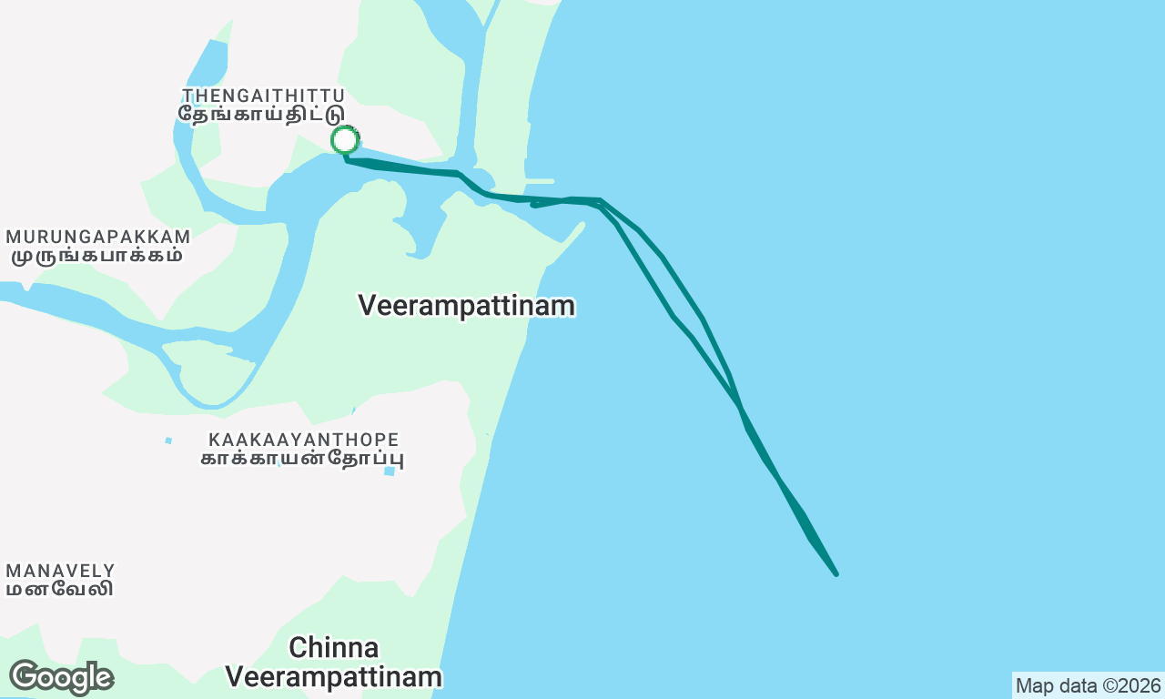 Voyage map