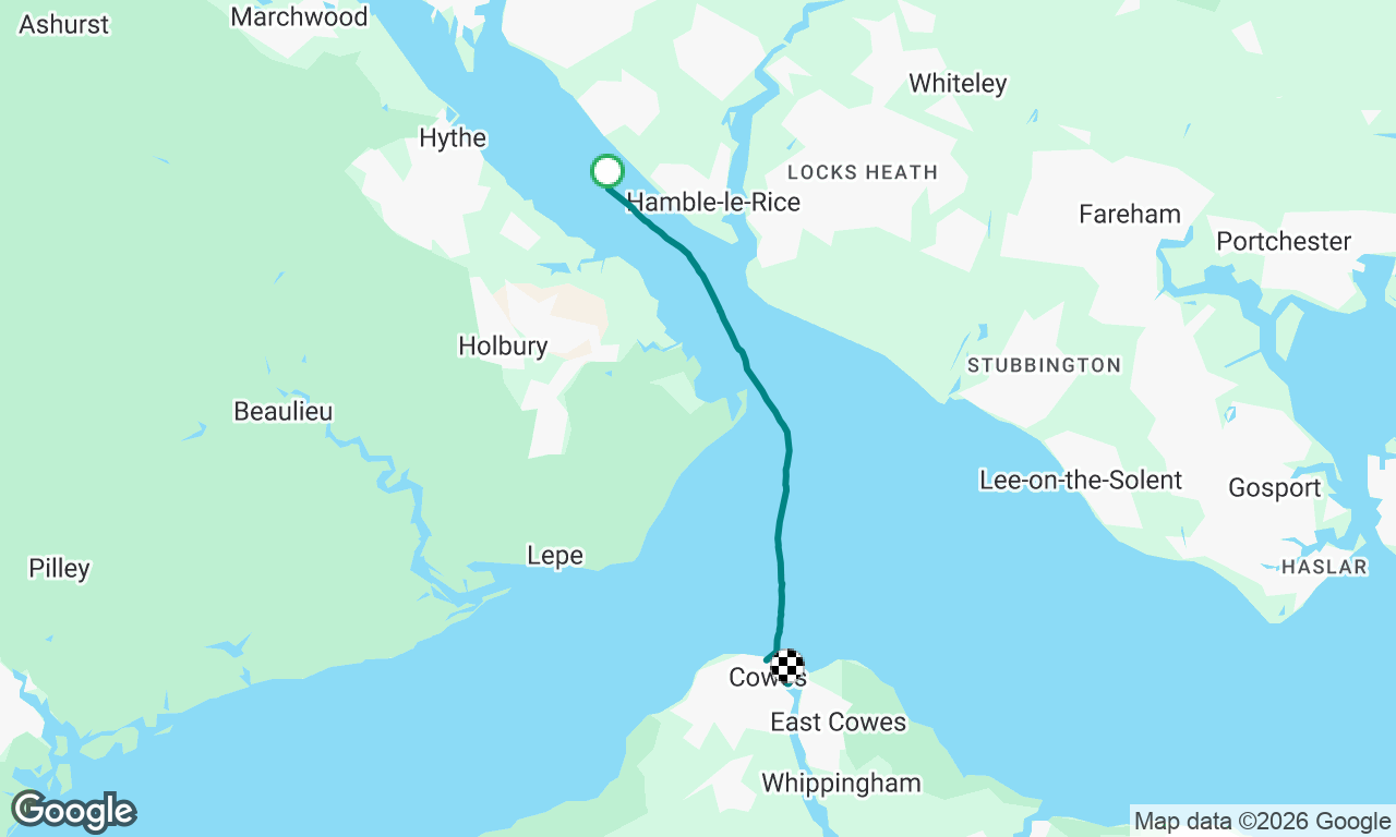 Voyage map