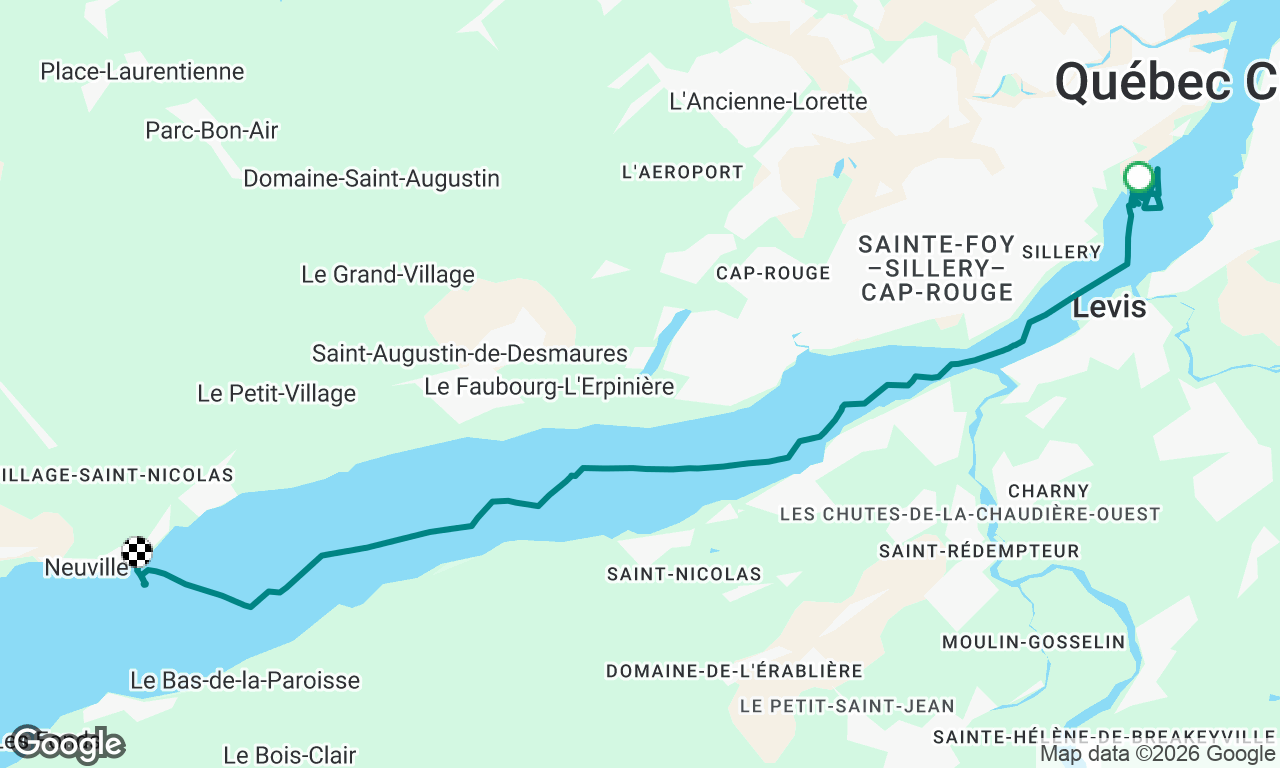 Route du maïs : course du CRYQ