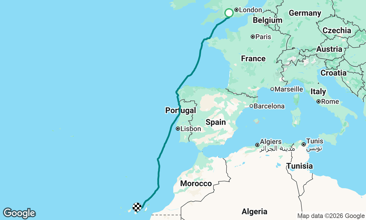 Cowes to Gran Canaria - October ā26