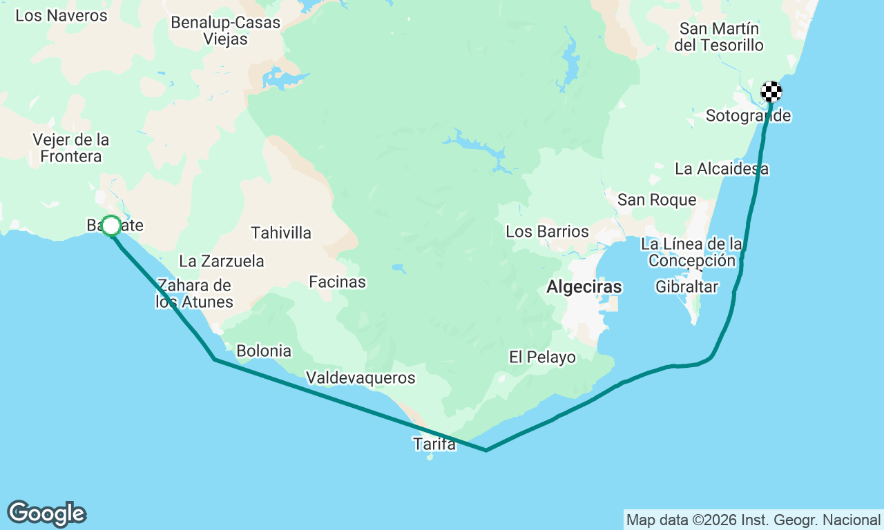 Voyage map